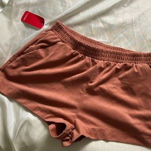 velvet shorts forever21